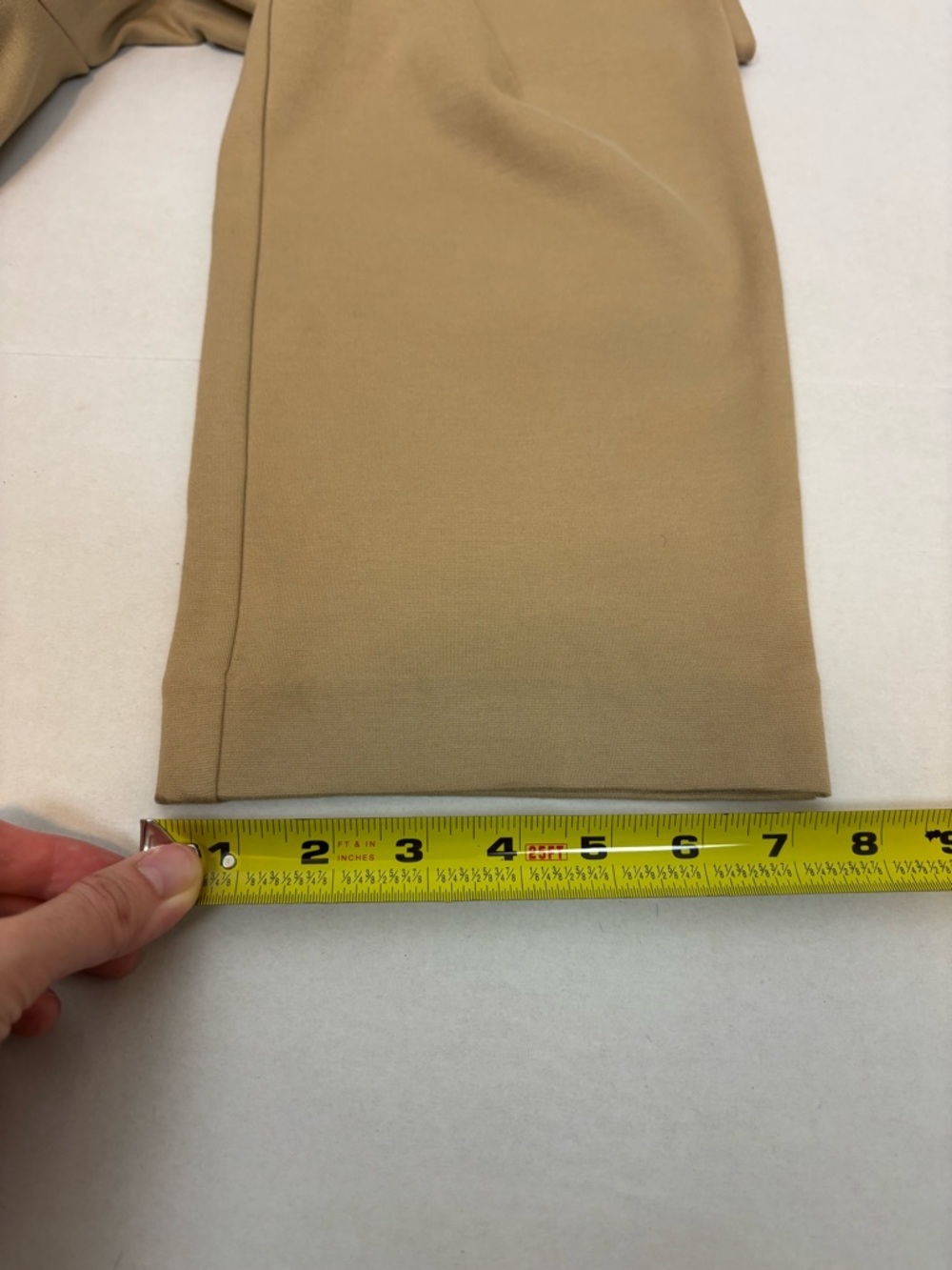 Lauren Ralph Lauren Ponte Ankle Pants in Tan Size XL - Picture 16 of 16
